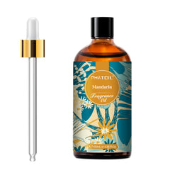 PHATOIL Mandarin Fragrance Oils for Candle and Soap Making, Aromatherapy, Diffuser, Relaxation, Yoga, Skin Care, DIY, 3.38 fl oz