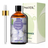 PHATOIL 3.38 fl oz Freesia Fragrance Oils for Candle and Soap Making, Aromatherapy, Diffuser, Relaxation, Yoga, Skin Care