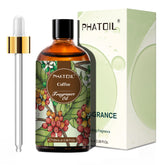 PHATOIL Coffee Fragrance Oils for Aromatherapy,Skin,DIY Candle and Soap Making,Essential Oil for Diffuser, Relaxation, Yoga,3.38 fl oz