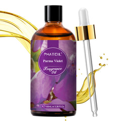 3.38 Fl Oz Parma Violet Fragrance Oils for Diffuser, Aromatherapy, DIY Soap Making Scent