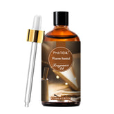 PHATOIL 3.38 fl oz Warm Santal Fragrance oil for Diffusers, Candles, Soap, Lotion, Perfume Making