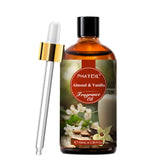 PHATOIL 3.38Fl.Oz Almond & Vanilla Fragrance Oil Diffuser Oil for Home, Aromatherapy, Soap Making Fragrance Oil