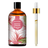 PHATOIL Japanese Magnolia Fragrance Oils for Aromatherapy, Diffuser, Relaxation, Yoga, Skin Care, DIY Candle and Soap Making, 3.38 fl oz