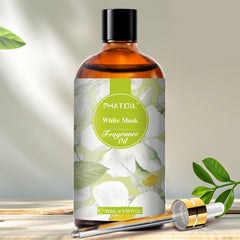 3.38 Fl Oz White Musk Fragrance Oils for Diffuser, Aromatherapy, DIY Soap Making Scent