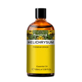 PHATOIL Helichrysum Essential Oil 100ML, Undiluted Oil for Diffusers, Facial Skin Care, Repair Massage, DIY Candle Soap Bath Bomb Making