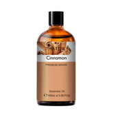 PHATOIL Cinnamon Essential Oils 100% Pure Natural Perfect for Aromatherapy Diffusers, Humidifiers, Skin Care, Massage, Relaxation 100ml/3.38 fl.oz