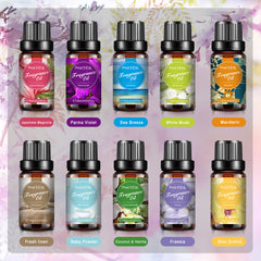 Fragrance Oil Set-10×0.33Oz-Bottle-PHATOIL