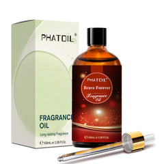 Phatoil 100Ml Fragrance Oil Air Diffuser Essential Oils For Relaxation, Brave Forever Scents