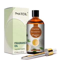 PHATOIL 100ml Tea Fragrance Oil for Diffusers, Home Care, Candle Making, Fragrance, Aromatherapy, Humidifiers, Tea Aroma Travel Scented Oil