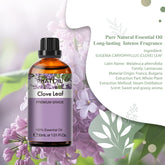 PHATOIL Clove Essential Oils for Diffusers Humidifier 100% Pure Natural Aromatherapy Massage Bath Sleep Relaxation 30ml/1.01 fl.Oz