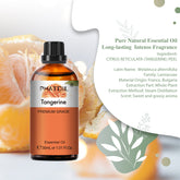 PHATOIL 30ML Tangerine Oil Essential Oils for Diffuser, Hair Care, Face, Skin Care, Scalp and Body Massage, Soap and Candle Making 1.01 Fl Oz