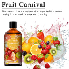 PHATOIL 100ml Fragrance Oil for Candle Making, Aromatherapy Oil for Soap Making, Natural Candle Essential Oil for Diffuser, Fruit Scents