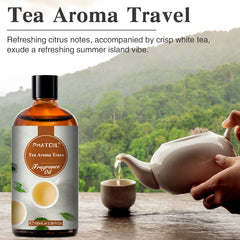 PHATOIL 100ml Tea Fragrance Oil for Diffusers, Home Care, Candle Making, Fragrance, Aromatherapy, Humidifiers, Tea Aroma Travel Scented Oil
