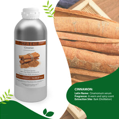 100% Cinnamon Essential Oil-33.8Oz-Product Information-PHATOIL