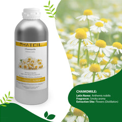 100% Chamomile Essential Oil-33.8Oz-Product Information-PHATOIL