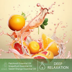 PHATOIL Grapefruit Essential Oils for Diffusers Humidifier 100% Pure Natural Aromatherapy Massage Bath Sleep Relaxation 30ml/1.01 fl.Oz