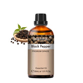 PHATOIL Black Pepper Essential Oils for Diffusers Humidifier 100% Pure Natural Aromatherapy Massage Bath Sleep Relaxation 30ml/1.01 fl.Oz