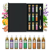 PHATOIL 9PCS Essential Oils Gift Set for Skin Care, Yoga, DIY Soap Candle Making, Gifts