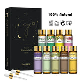 PHATOIL Pure Essential Oils Set for Candle Making, Diffusers, Fragrance, Aromatherapy Scents, 9X10Ml