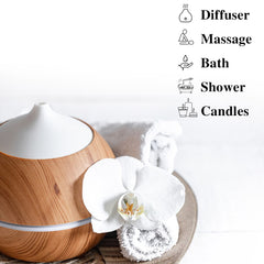PHATOIL 9Pcs Fragrance Oils Set for Humidifier, Aromatherapy Oils for Car Diffuser, Candle Making (10Ml)