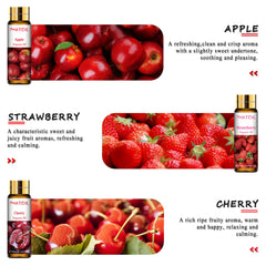 PHATOIL Fruity Fragrance Oils Set - 9 Blends for Diffusers, Home Care(10mL)