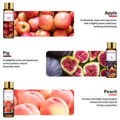 PHATOIL Fruit Fragrance Oil 9 Blends Set - Perfect for Candle Making, Freshie Scents, Diffuser Oil Scents