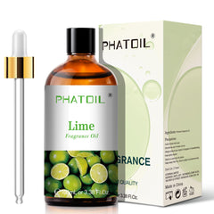 Phatoil Universal Fragrance Oil Lime Essential Oil, 3.38 Fl Oz