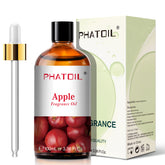 PHATOIL 100Ml Apple Essential Oil for Diffuser, Apple Oil for Candle Making, Lotion, Spray, Bath Bombs