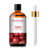 PHATOIL 100Ml Apple Essential Oil for Diffuser, Apple Oil for Candle Making, Lotion, Spray, Bath Bombs