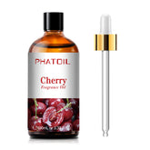 PHATOIL Cherry Essential Oils Fruit Scented Oil 100ml, Fragrance Oil for Candle Making, Soap Making, Diffuser Oil