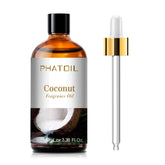 PHATOIL Coconut Essential Oils Fruit Scented Oil 100ml, Fragrance Oil for Candle Making, Soap Making, Diffuser Oil