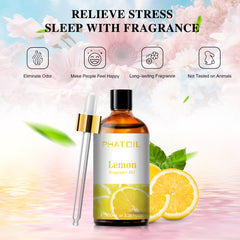 PHATOIL Universal Fragrance Oil, Lemon, 3.38 fl oz, 1 Count