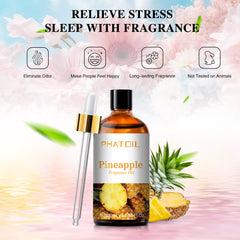PHATOIL Universal Fragrance Oil, Pineapple, 3.38 fl oz