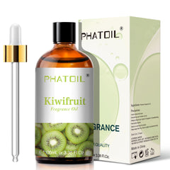 PHATOIL 100ml Kiwifruit Fragrance Oil for Candle Making, Diffusers, Humidifiers, Aromatherapy, Natural Fruity Scented Oils