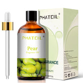 PHATOIL Pear Essential Oils Fruit Scented Oil 100ml, Fragrance Oil for Candle Making, Soap Making, Diffuser Oil