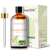 PHATOIL 100ML Cucumber Melon Essential Oils for Aromatherapy Diffuser, Relaxation - 3.38FL.OZ