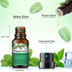 Premium Essential Oils Set-10×0.33Oz-Package-PHATOIL