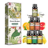 Sweet Recipes Essential Oil Set-6×0.33Oz-Package-PHATOIL