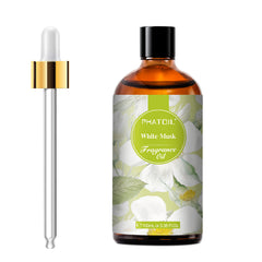 PHATOIL White Musk Fragrance Oils for Aromatherapy, Diffuser, Relaxation, Yoga, Skin Care, DIY Candle and Soap Making, 3.38 fl oz