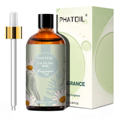 PHATOIL Fragrance Oils for Candle and Soap Making, Aromatherapy, Yoga, 3.38 fl oz