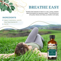 Essential Oil Blend - Breathe Easy 2.02Oz (Shipping Day 10-15)