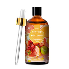 PHATOIL 100ml Fragrance Oil for Candle Making, Aromatherapy Oil for Soap Making, Natural Candle Essential Oil for Diffuser, Fruit Scents