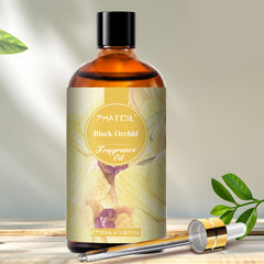 PHATOIL Black Orchid Fragrance Oils for Aromatherapy, Diffuser, Relaxation, Yoga, Skin Care, DIY Candle and Soap Making, 3.38 fl oz