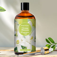 3.38 Fl Oz Orange Blossom Fragrance Oils for Diffuser, Aromatherapy, DIY Soap Making Scent
