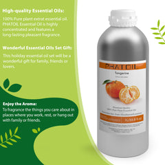 100% Tangerine Essential Oil-33.8Oz-Bottle-PHATOIL