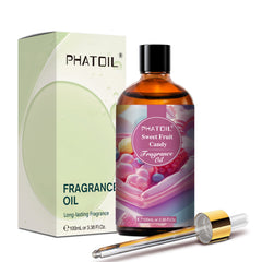PHATOIL 3.38 fl oz  Fragrance Oil for Diffusers, Candles Making - Sweet Fruit Candy Scent Oil