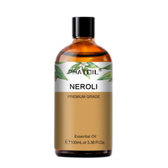 PHATOIL 3.38 Fl Oz Neroli Essential Oil for Diffuser, 100% Pure Neroli Oil for Aromatherapy, Candle, Soap Making Scent DIY
