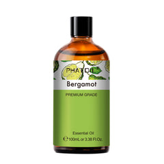 Phatoil 3.38 Fl.Oz Bergamot Essential Oil, Bergamot Oil For Diffusers Home Yoga Diy Candle And Soap Making - 100Ml