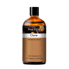 100% Clove Bud Essential Oil-3.38Oz-Bottle-PHATOIL