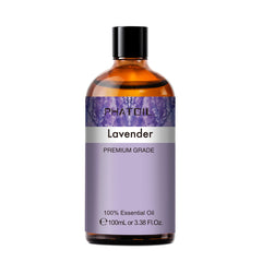100% Lavender Essential Oil-3.38Oz-Bottle-PHATOIL